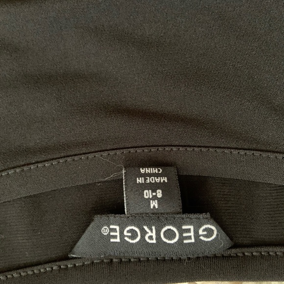 NWT George Black Top - Picture 5 of 7